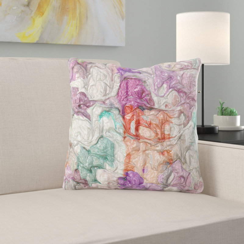 Creslow Throw Pillow, Microsuede, Indoor