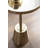 Hardeman Genuine Marble Pedestal End Table-1293736100