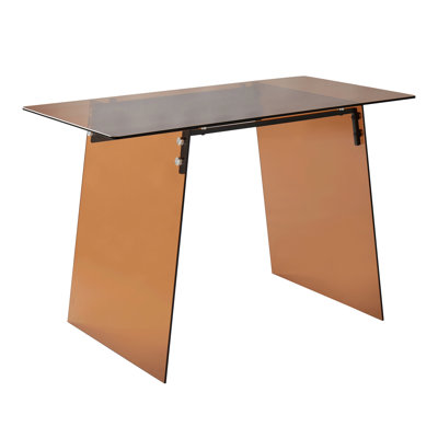 Aquiles Glass Desk