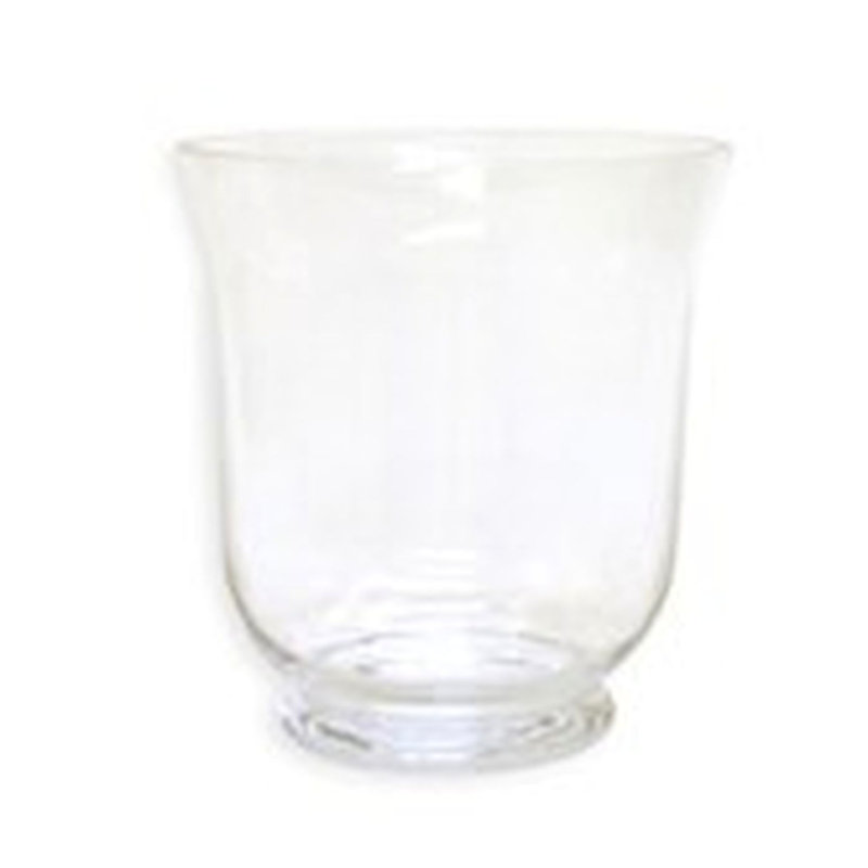 10.5'' H Glass Tabletop Hurricane