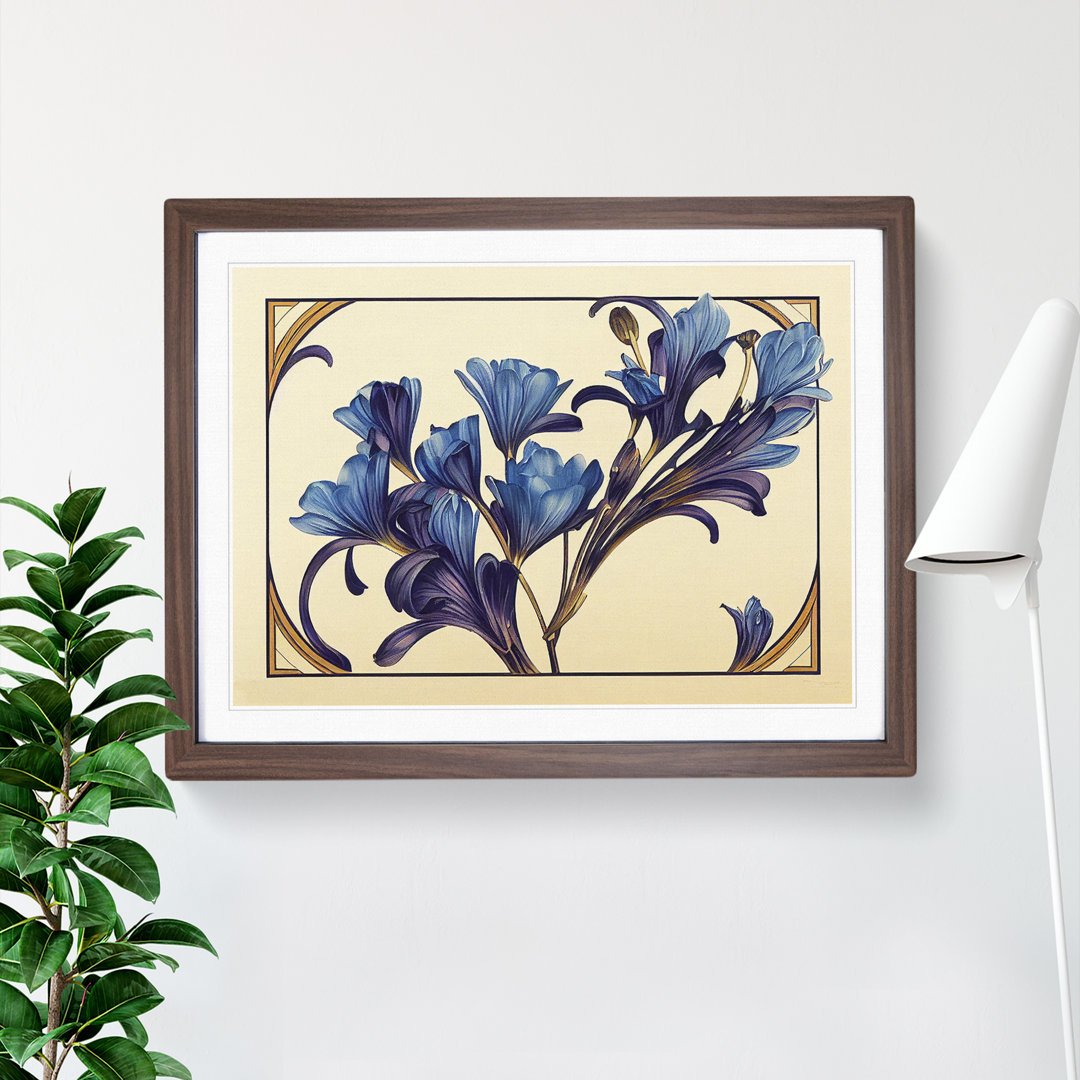 Bluebell Flower Deco - Single Picture Frame Painting