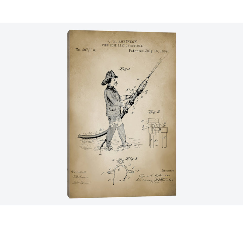 «Firefight X», impression sur toile, H 12 po x l 8 po x P 0,75 po, Pas de tapis, Toile tendue
