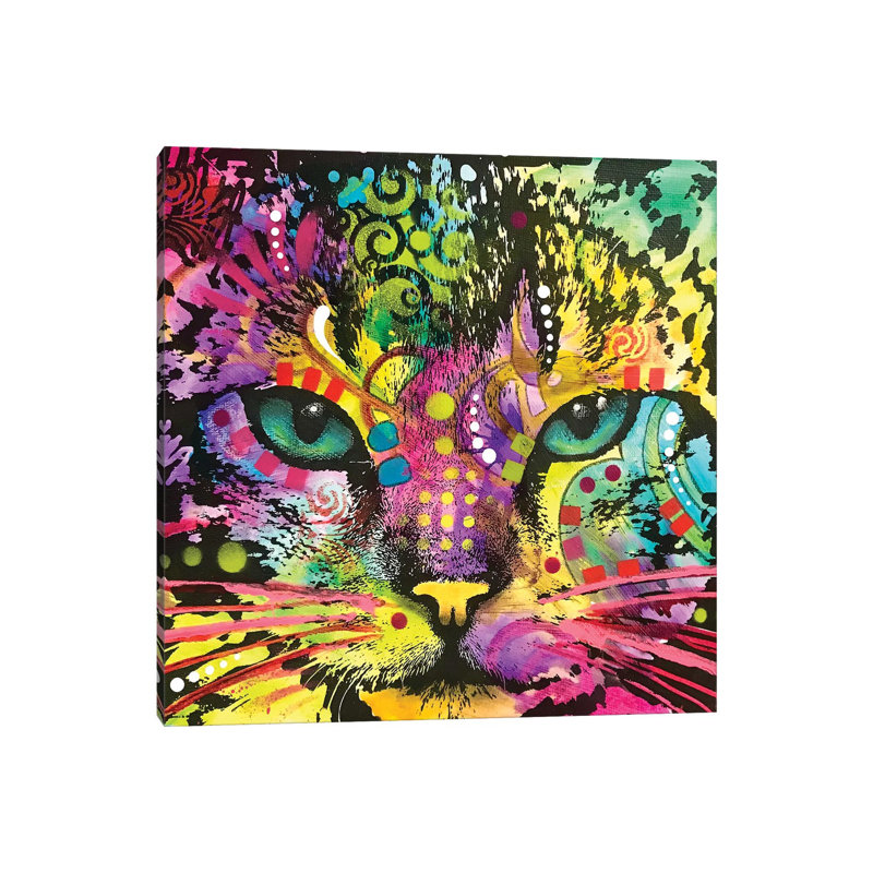 Don't Look Away by Dean Russo - Wrapped Canvas Print, 30.48 cm H x 30.48 cm W