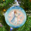 3.5'' Handmade Glass Hanging Figurine Ornament