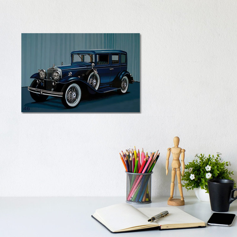 Stutz DV 1932 by Paul Meijering - Wrapped Canvas Gallery-Wrapped Canvas Giclée