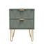 Benisch 45cm W Manufactured Wood Bedside Table