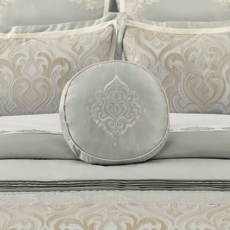 Coussin décoratif rond Calmfield