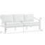 Canapé d'extérieur en aluminium brun Umbriax