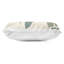 Oreiller imprimé Blue Bird and Leaves, par Petal Prints Design