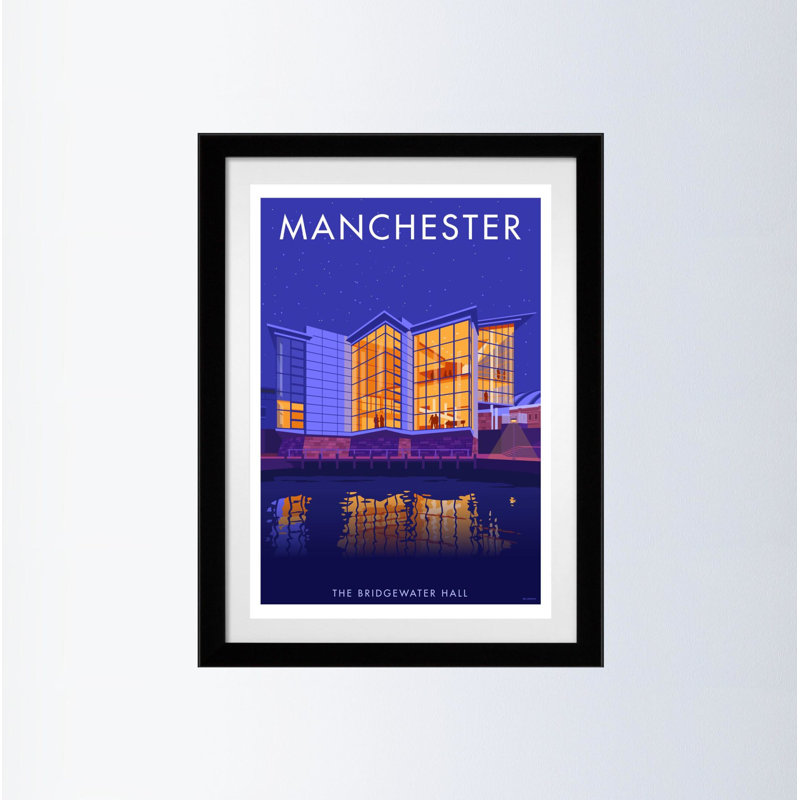 Stephen Millership - Print, 43.5cm H x 33.5cm W x 2.2cm D, Black