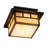 Almont Glass Semi Flush Mount