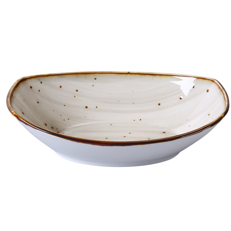 Lyon 5 oz. Oval Dessert Bowl, Beige 