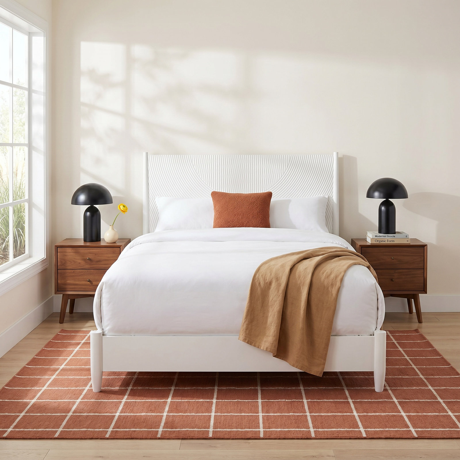 Daria Panel Bed, King