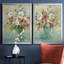 Sun Drenched Bouquet - Ensemble de 2 reproductions d'art-175150346-175150340-175150336
