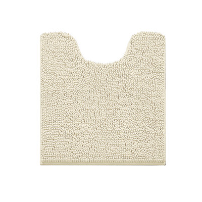 Tapis pour salle de bain crème