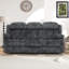 Ensemble de canapé inclinable manuel en microfibre de 84 po de largeur et 84 places-724528322