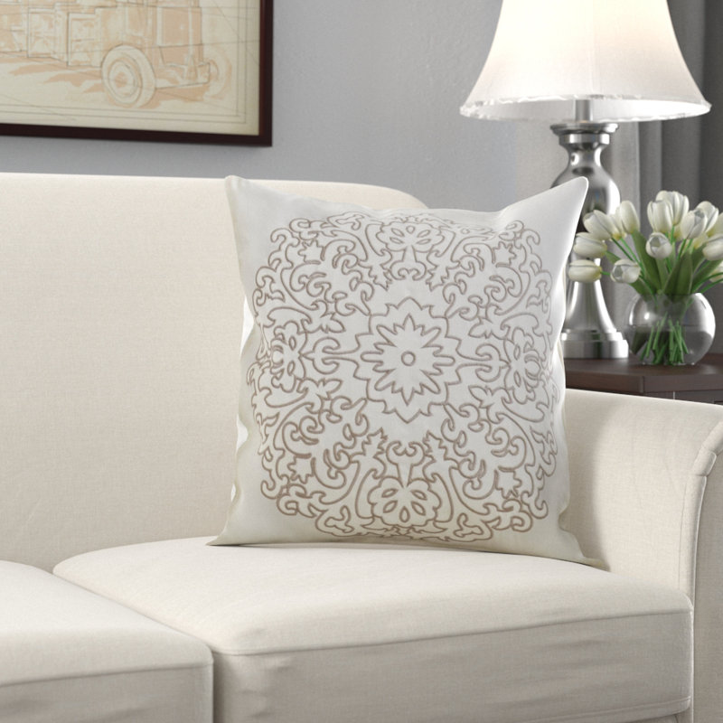 Stone Cottage Medallion Throw Pillow