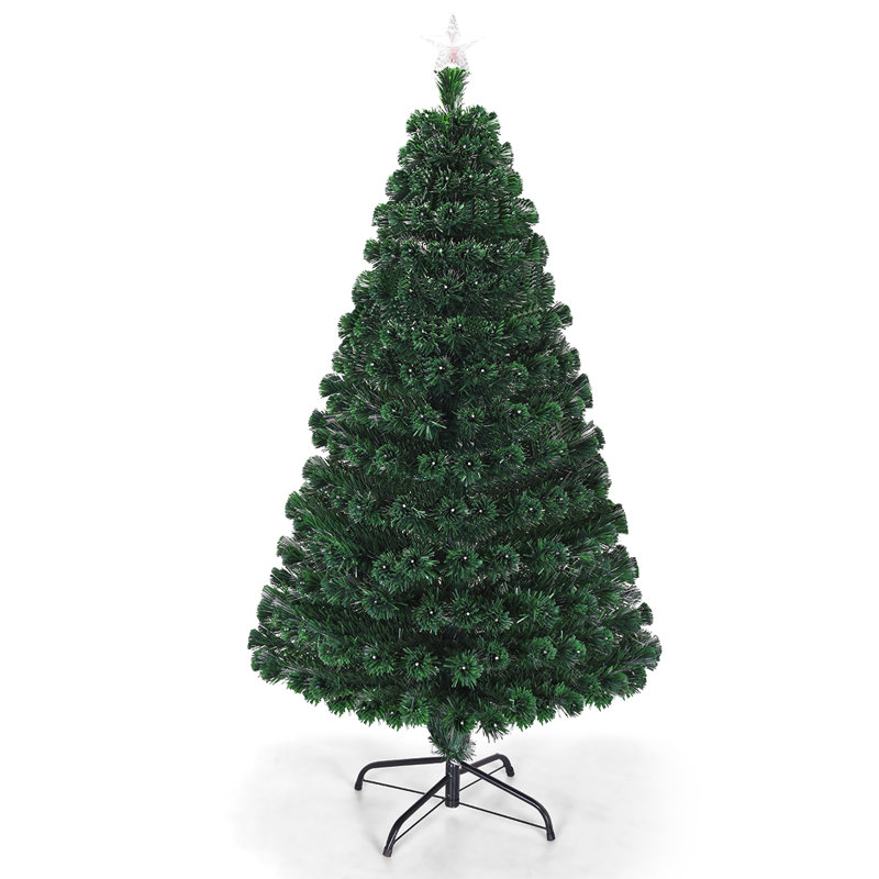 Arbre de Noël vert avec lumières DEL, H 5 pi