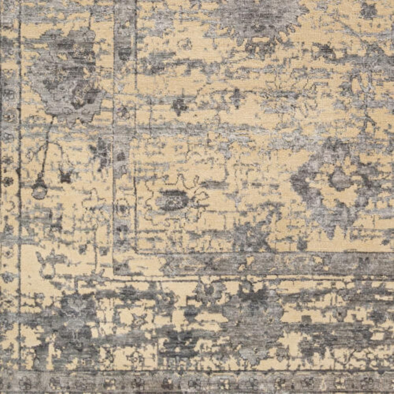 Notting Hill Handmade Wool Oriental Area Rug, Rectangle 10' x 14'