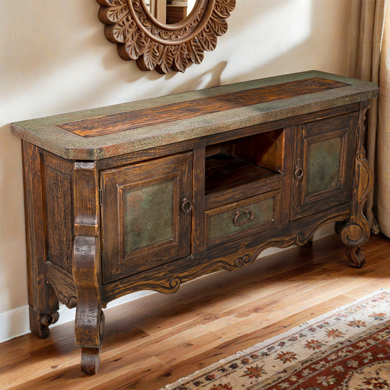 Buffet en bois massif 60 po Savara