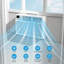 Climatiseur de fenêtre 8 000 BTU, unité de fenêtre AC jusqu'à 350 pieds carrés, minuterie 24H, télécommande, installation facile, climatiseur pour chambre à coucher, salon, bureau