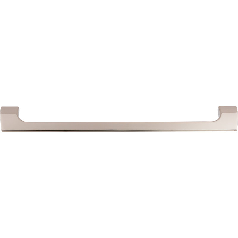 Holland Bar pull, Polished Nickel, 9" Center to Center Bar