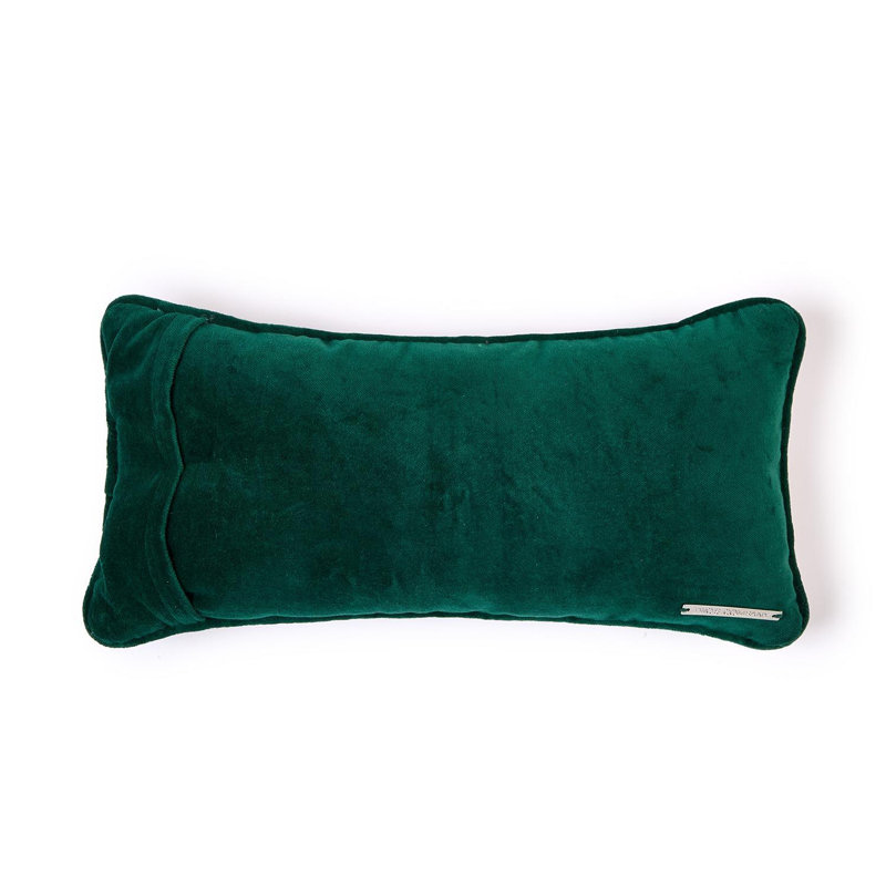 Coussin décoratif en coton 13,5 po x 6 po Iconic