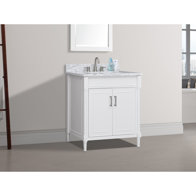 Bristol 31'' W Single Vanity, White