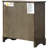 Rustic Storage Cabinet with Two Drawers and Four Classic Rattan Basket Accent Cabinet-1550221712
