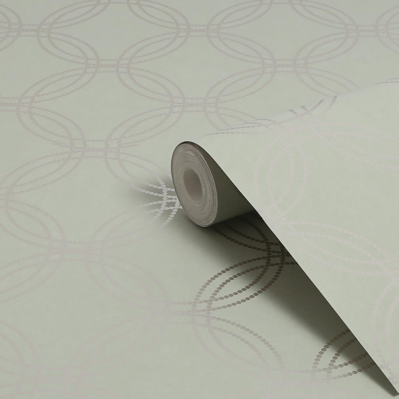 Superfresco Easy Serpentine Geometric Wallpaper, Green