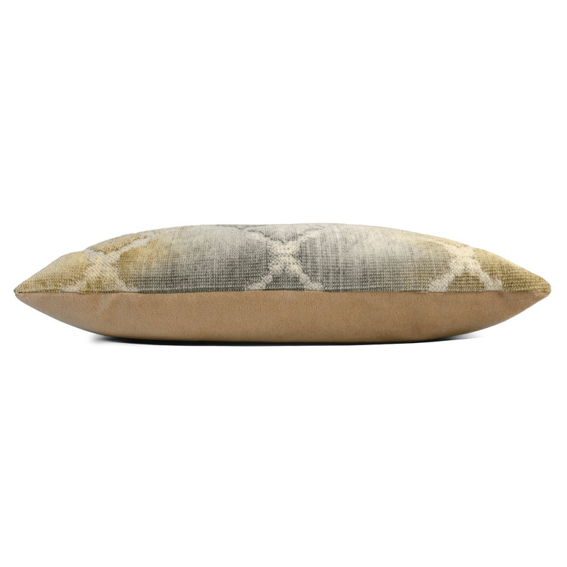 Trellis Lumbar Pillow Cover & Insert, Maize