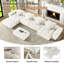 Canapé modulaire rembourré 8 pièces Viola-371960876