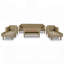 Ensemble de canapé en osier 6 pièces avec coussins doubles et plateau de table en bois 6 pièces pour un confort et un style extérieurs-1390927490-1390927489