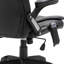 Massage Office Chair Black Faux Leather
