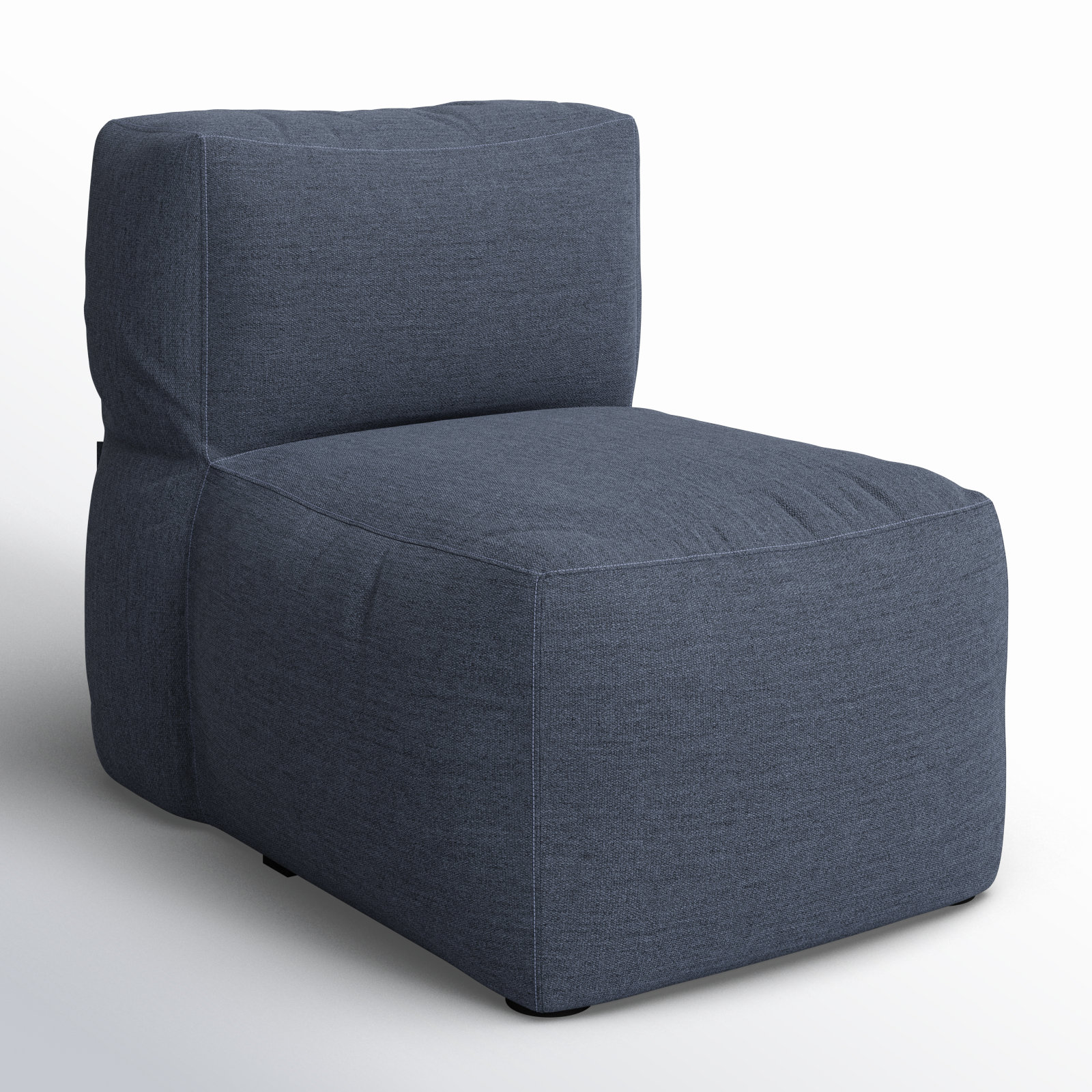 Sunbrella Outdoor Solid Modular Seating, Blue