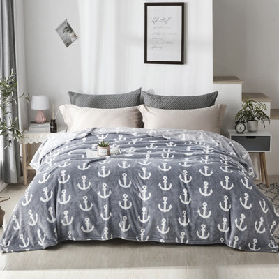 FL2020-KQ02-18 Plain Weave / Muslin Throw Blanket