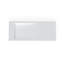 Lavabo de salle de bain mural en résine matte blanc mat 47,2 po x 19,6 po Badeloft WT-05-A-M-35943849