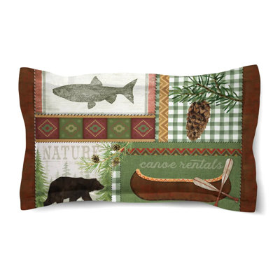 Laural Home Portage Trail Comforter Sham