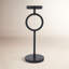 Porte-bougie en métal noir Modern Modern-1551571012