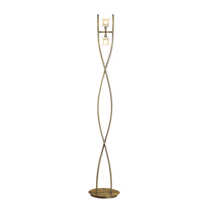 Norfolk 170cm Novelty Floor Lamp, Gold