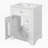 24" Bathroom Vanity with Sink-644891465