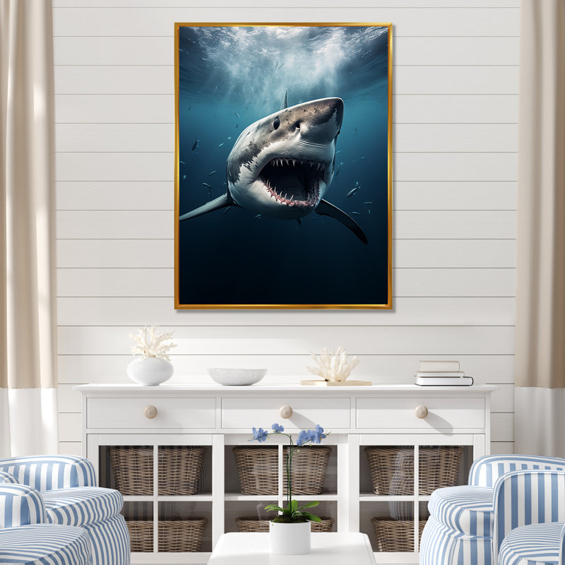 20" H x 12" W x 1" D, Gold Floater Framed