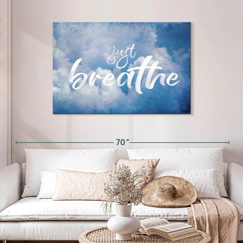 Just Breathe Zen III, 30" H x 45" W