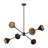 Keaz 6 - Light Sputnik Sphere Chandelier-2058873964