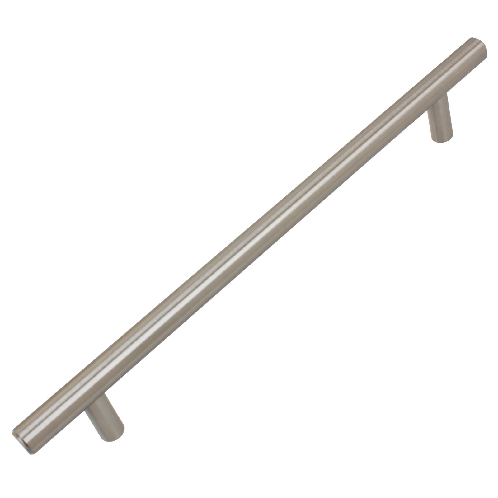 Roman Modern Bar Cabinet Pull, Stainless Steel, 7 9/16"