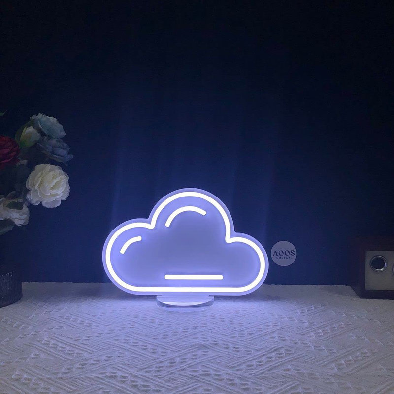 Enseigne lumineuse néon 8 "Cloud Cloud