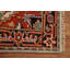 Tapis à motif géométrique Serapi Indian