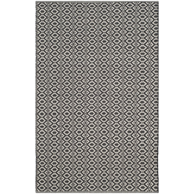 Whyte Hand Woven Cotton Ikat Rug