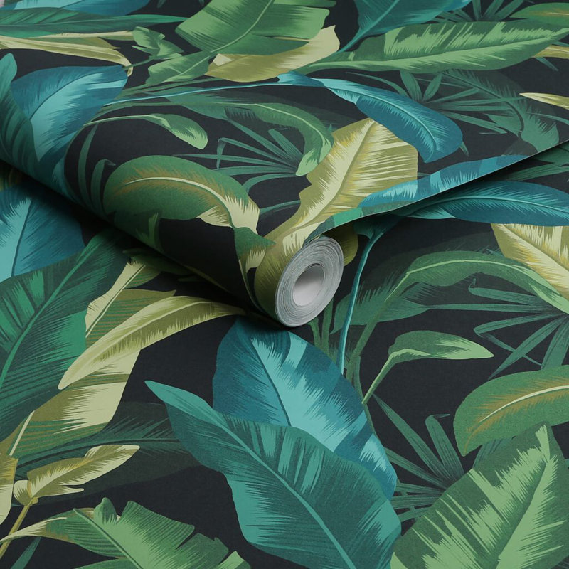 Envy Leaf It Out Wallpaper, Green