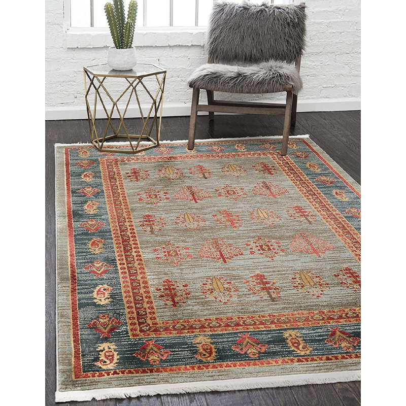 Tapis multicolore Jaeden Southwestern